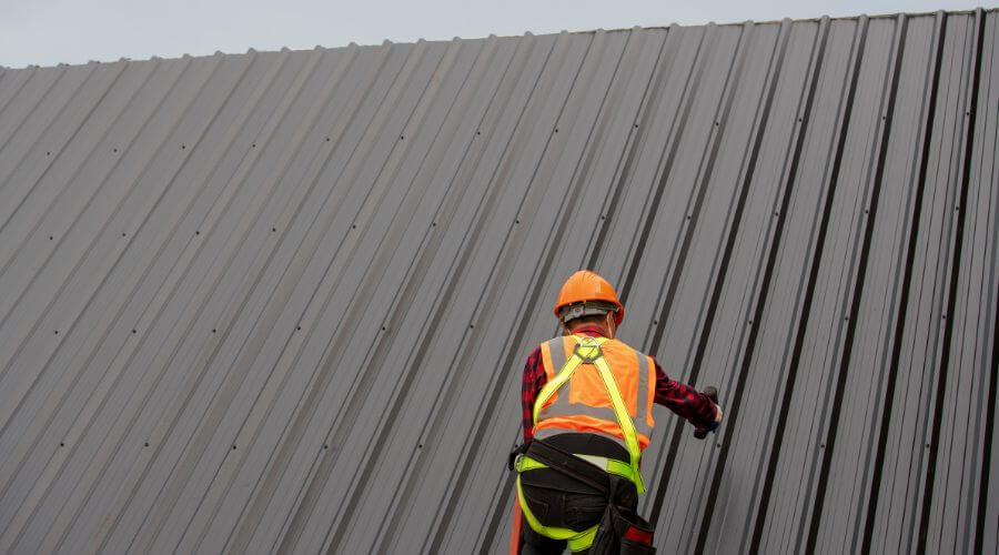 Professional metal roof installation services in Saint Benedict, OR