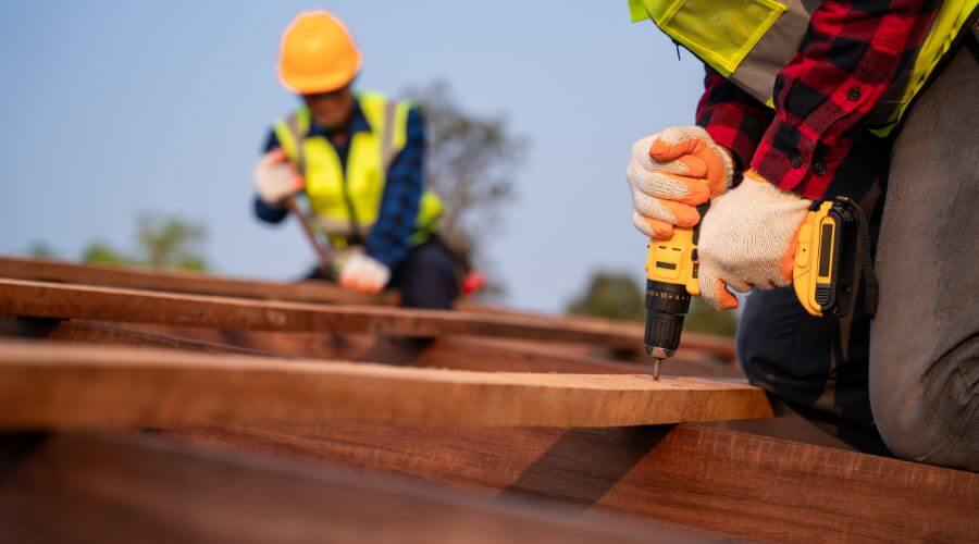 Professional metal roof installation in Saint Benedict, OR